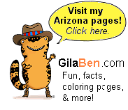 I'm Gila Ben -- Visit GilaBen.com for Arizona fun and facts